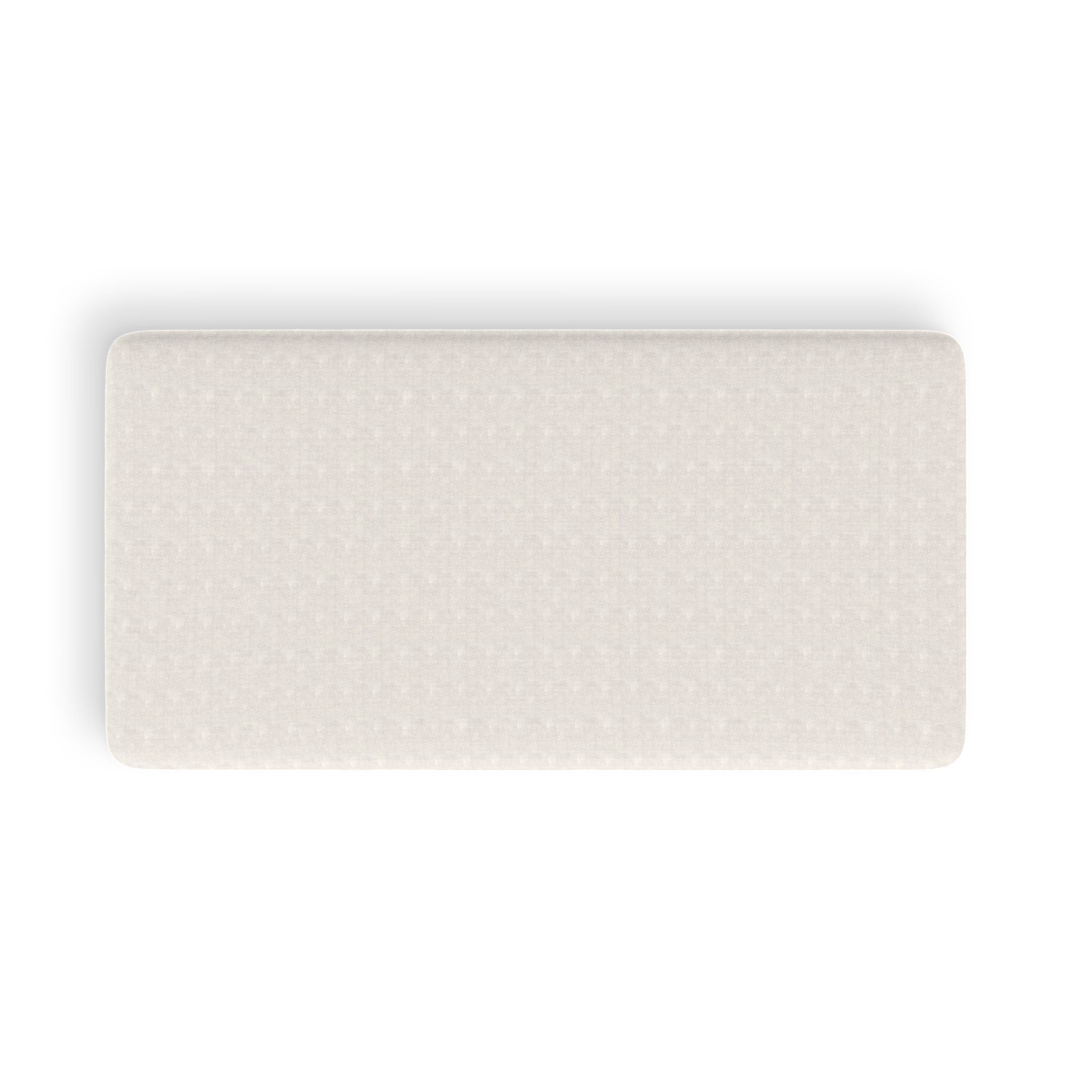 "Fierce Honey" Plain Neutral Geometric Fitted Sheet — All-Over Print Cotton Blend Mattress Cover