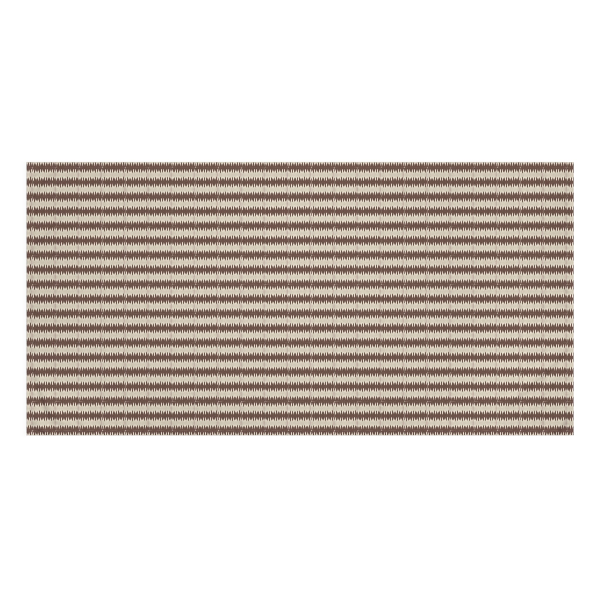 "Mississippi Morning" Mink-Cotton Towel - Brown, Beige