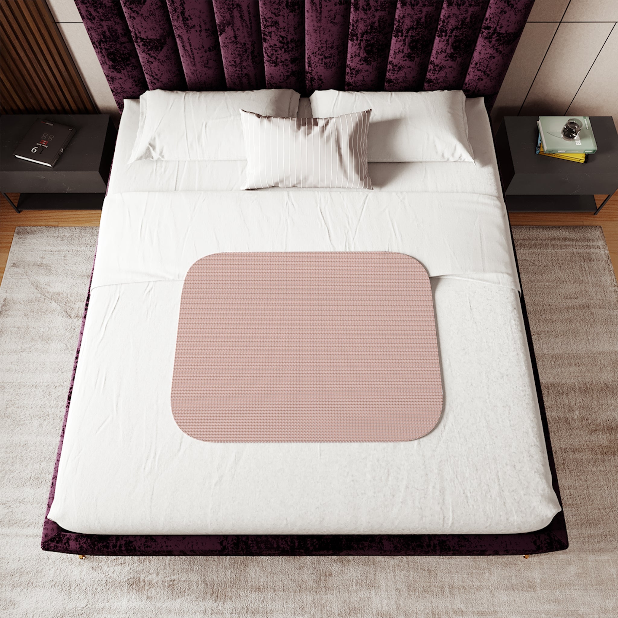 "Grandma Rose" Plush Sherpa Blanket - Cozy Reversible Throw for Home & Travel