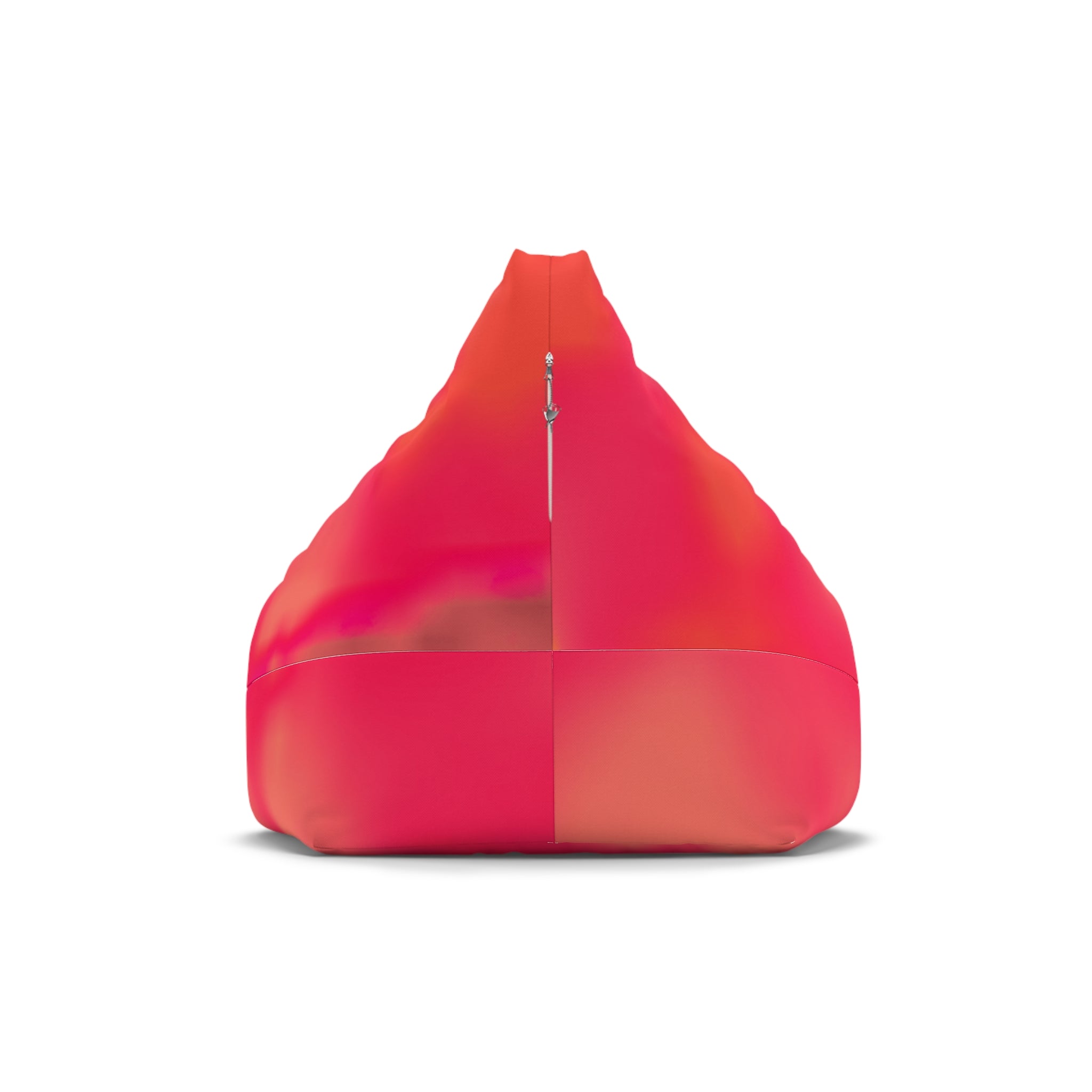 "The Skies Will Break For You, My Friend" Tie-Dye Pink Bean Bag Chair Cover – Bright Gradient Lounge Slipcover