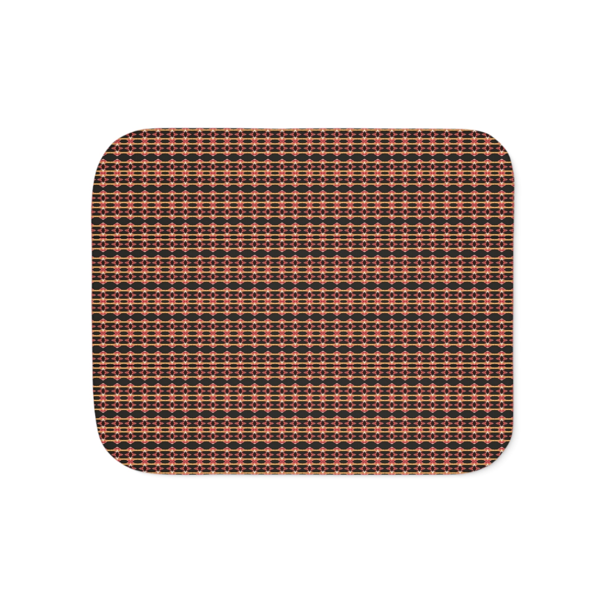 "Native America Now" Plaid Sherpa Blanket - Cozy Reversible Fleece Throw for Home, Cabin & Fall Décor