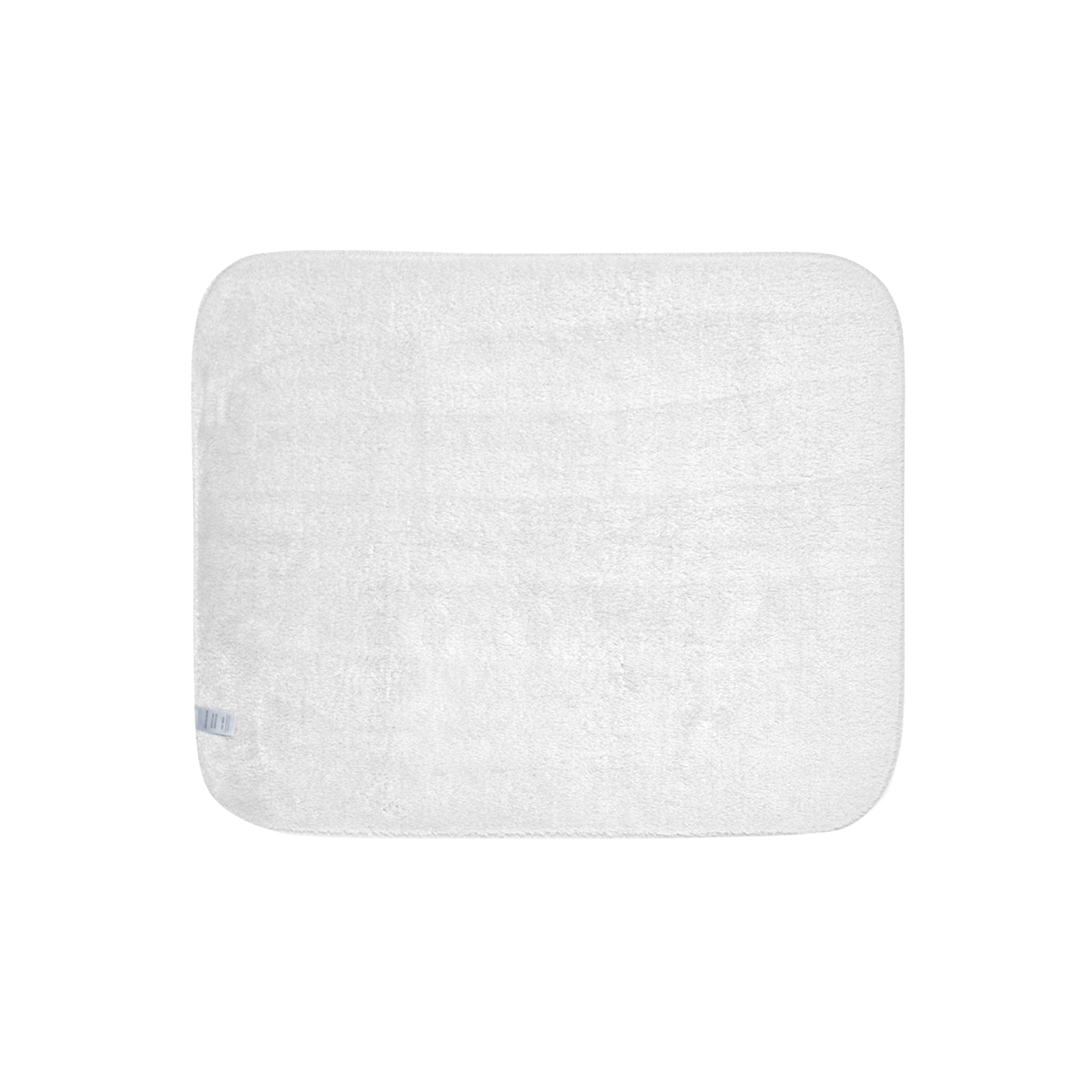 "Fly Me to the Moon" Birdies Parade Sherpa Blanket — Cozy Blue Animal Print Throw