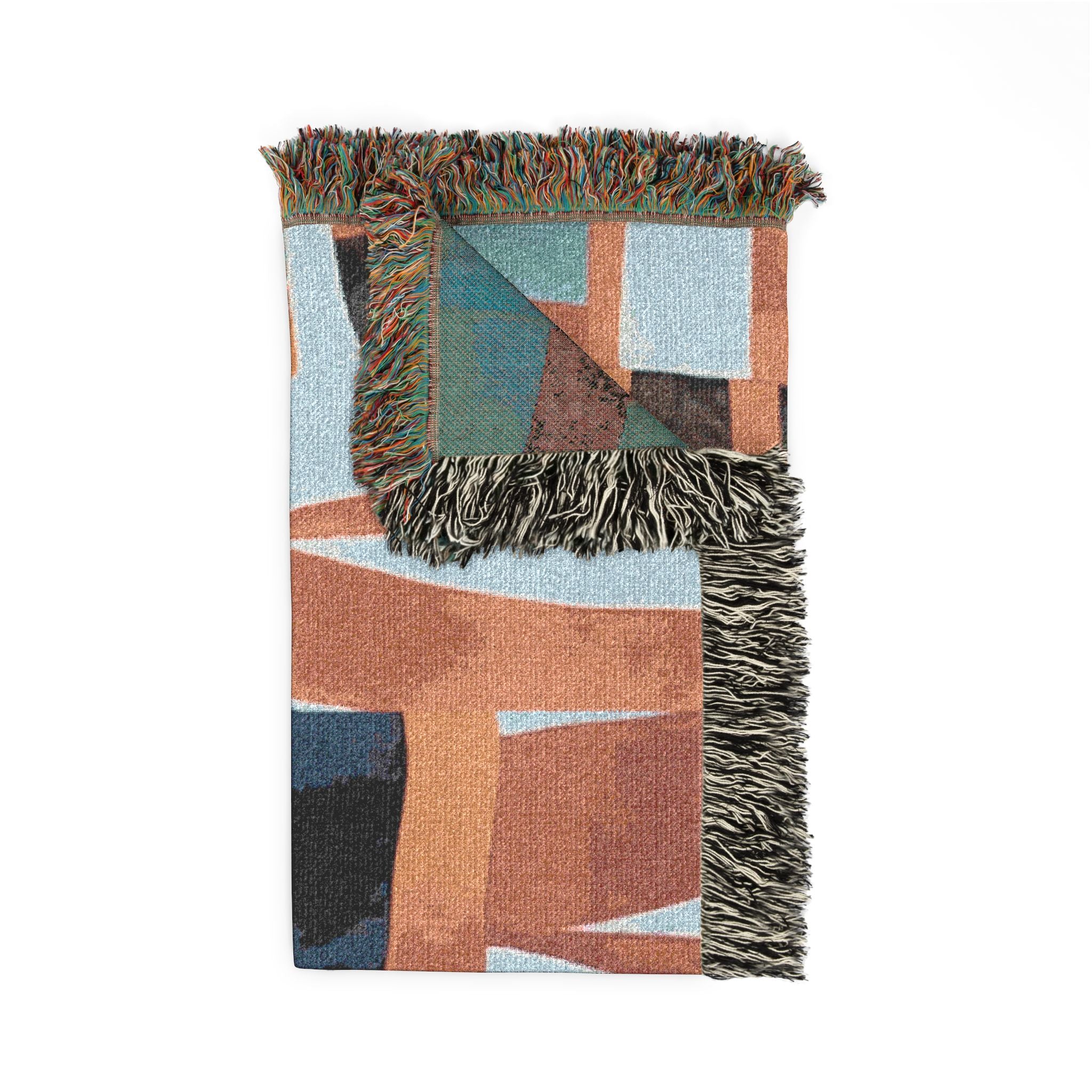 "Samuel" Abstract Art Woven Blanket - Cozy Throw for Home Decor, Unique Gift for Housewarming, Bohemian Blanket, Cozy Living Room Accessory, [...]