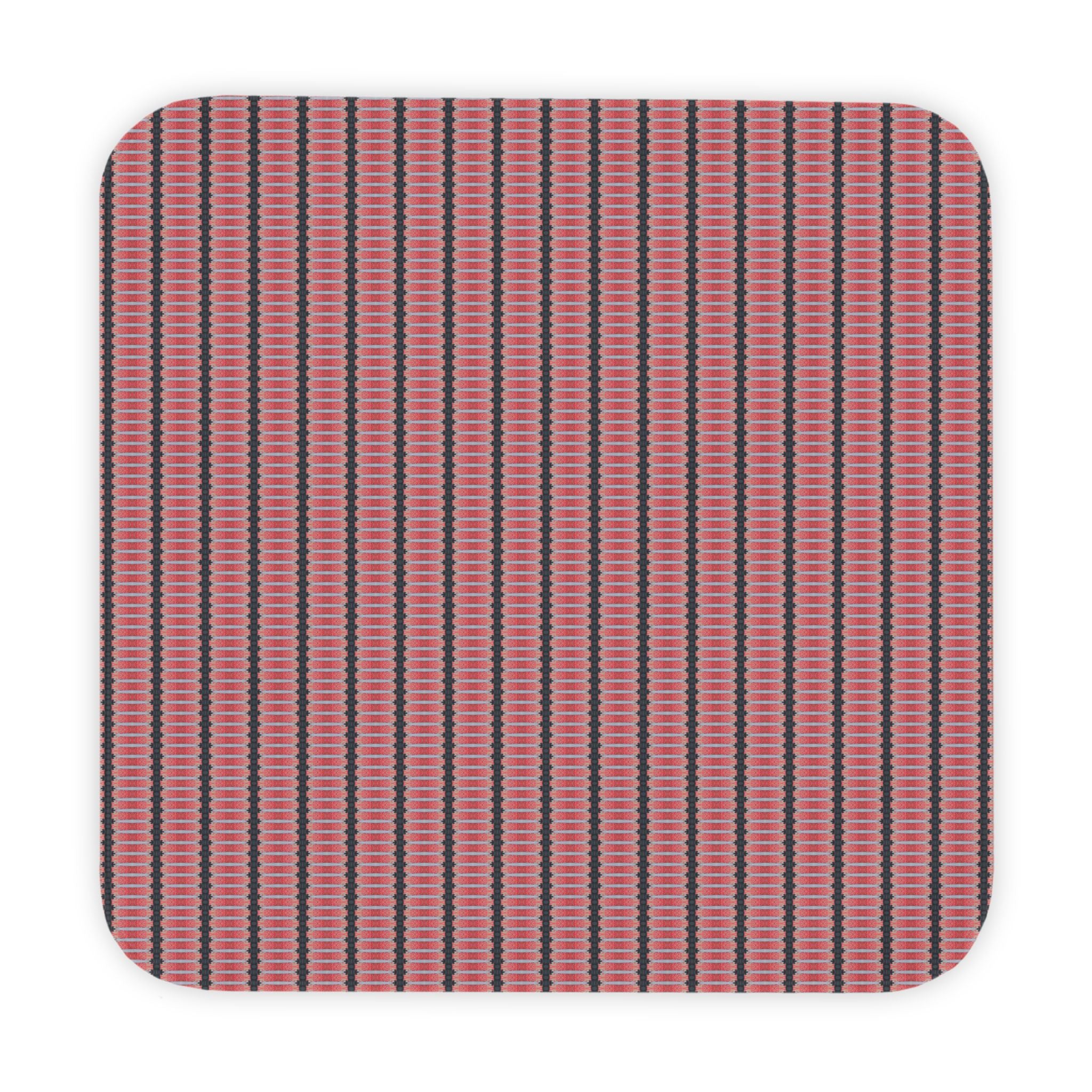 "The Nike of Samothrace" Hooded Baby Towel — Pink Stripe Cozy Bath Wrap for Infants
