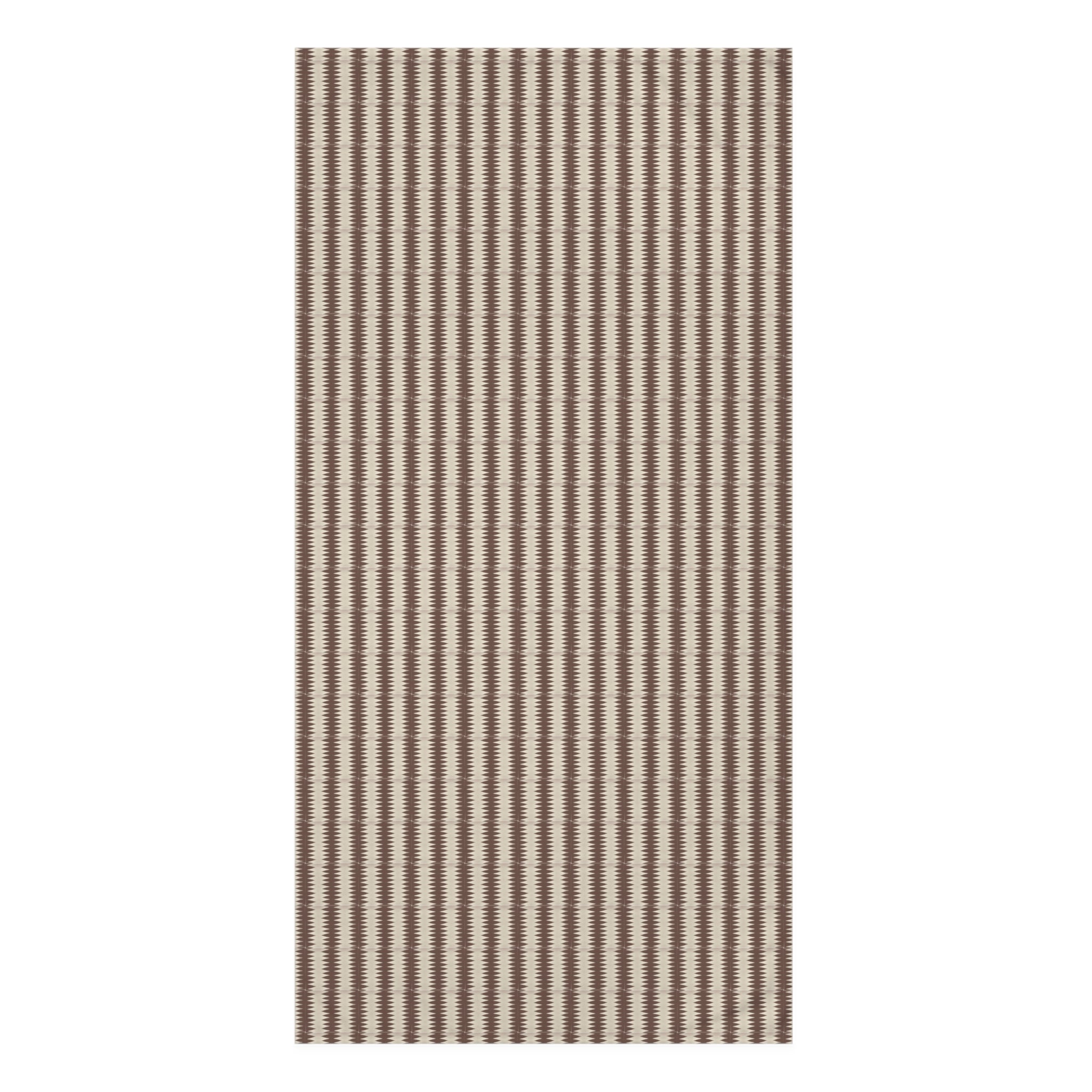 "Mississippi Morning" Mink-Cotton Towel - Brown, Beige