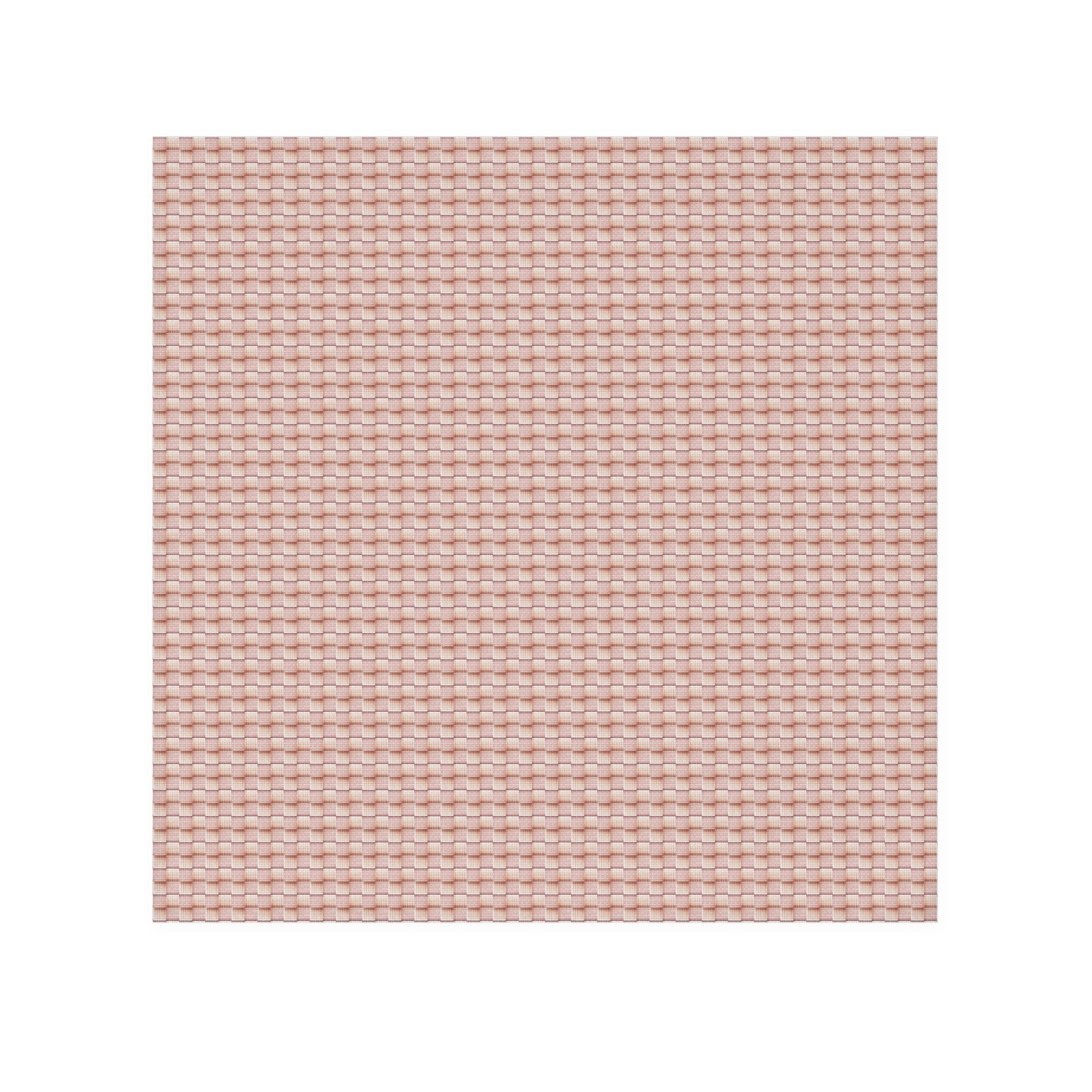 "Grandma Rose" Blush Waffle Face Towel — Soft Cotton Washcloth for Daily Skincare