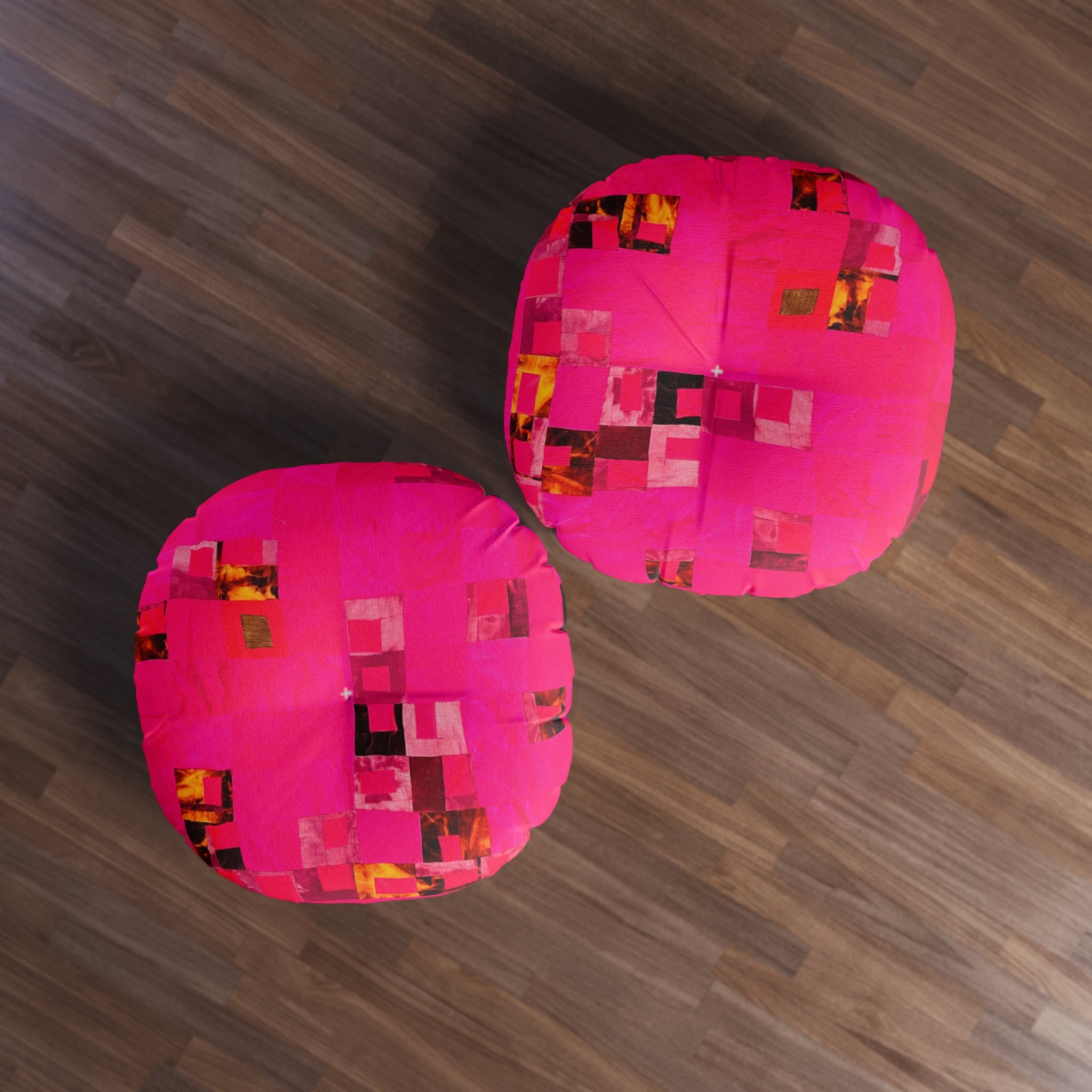“Léla Lela” Vibrant Tufted Floor Pillow