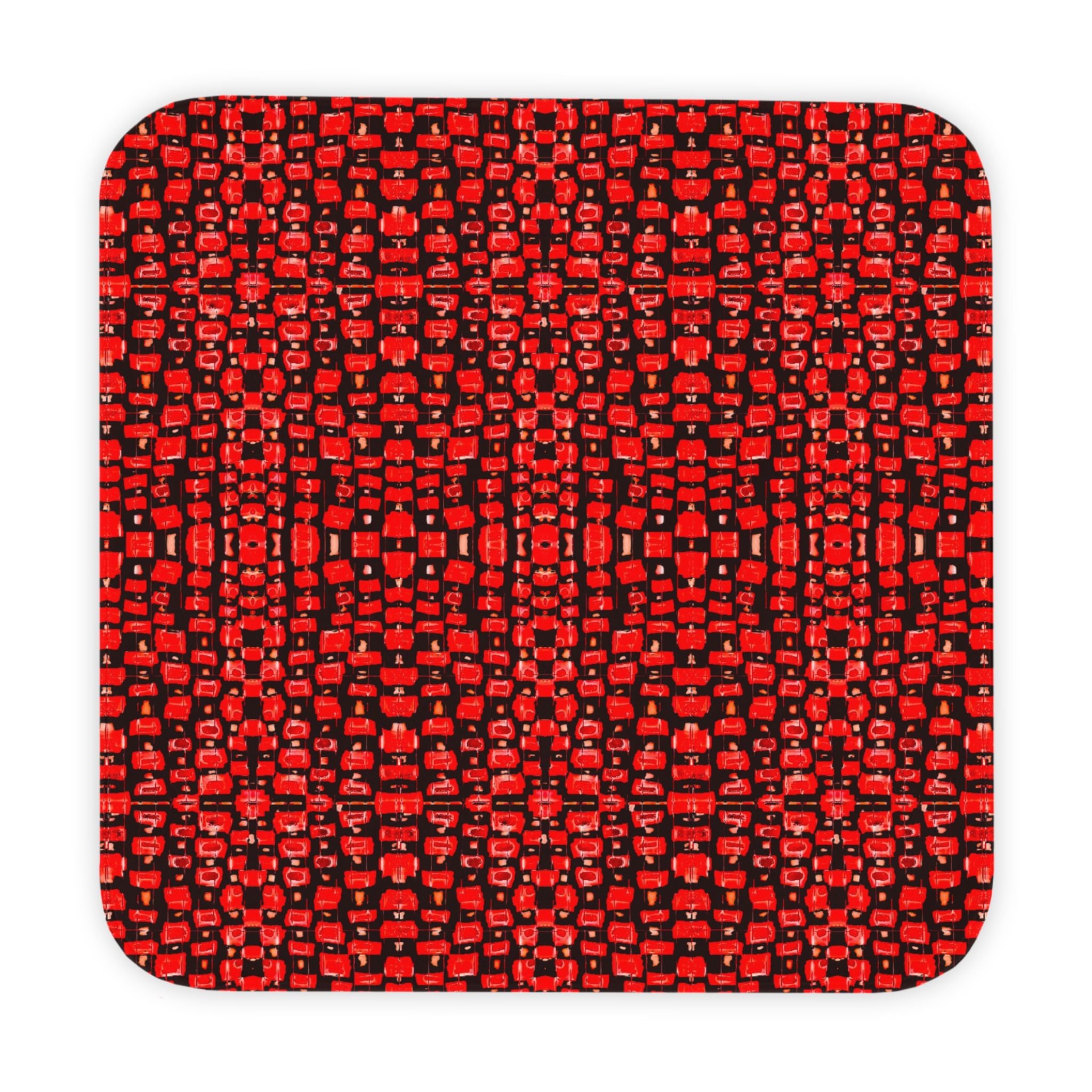 "Japanese Cherry Blossom" Hooded Baby Towel – Red Mosaic Hooded Infant Bath Wrap