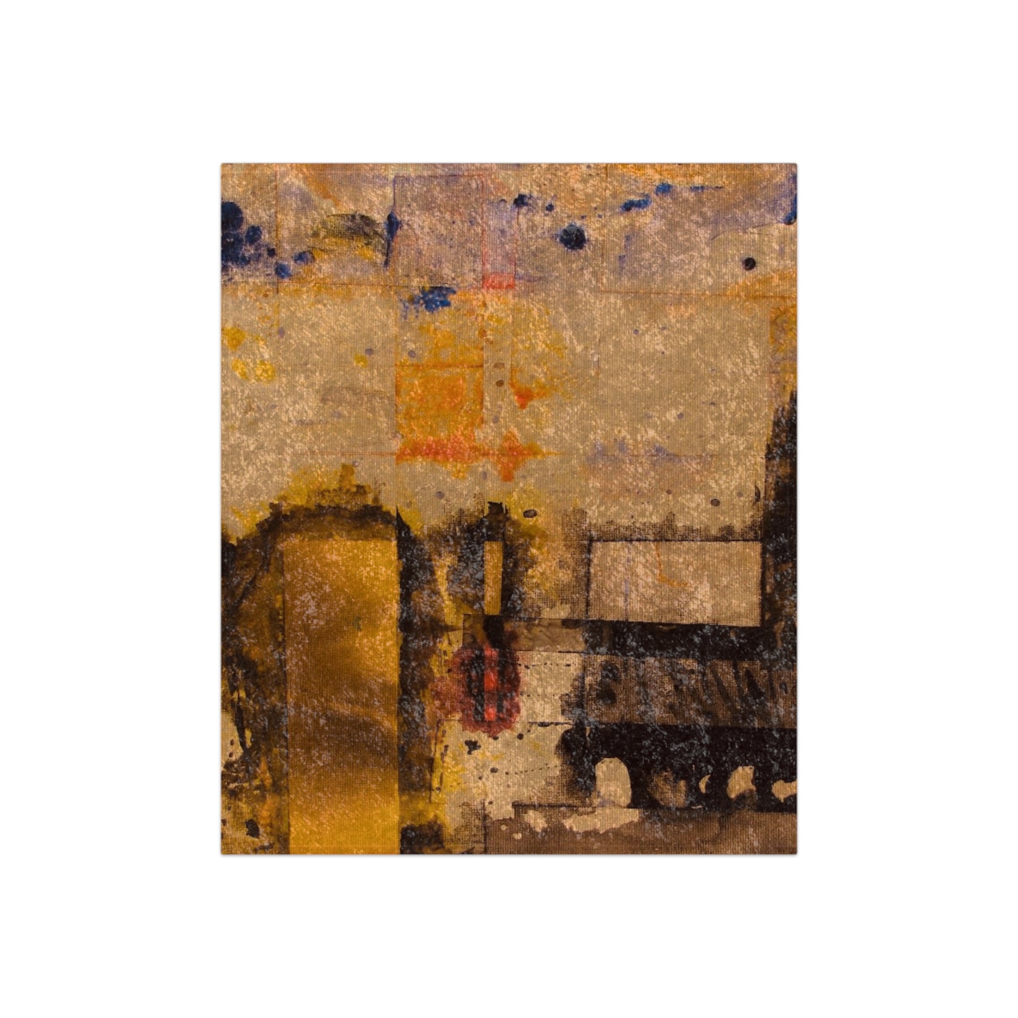 “Dance In The Rain” Crushed Velvet Blanket
